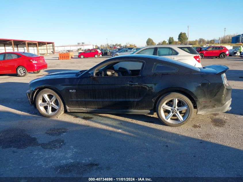 2011 Ford Mustang Gt Premium VIN: 1ZVBP8CF5B5124013 Lot: 40734698