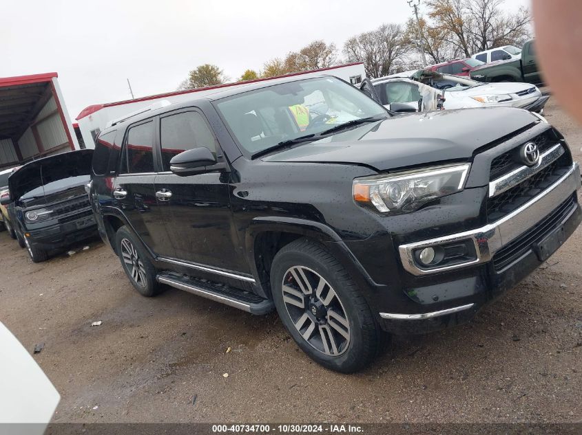 2016 Toyota 4Runner Limited VIN: JTEBU5JR6G5308970 Lot: 40734700