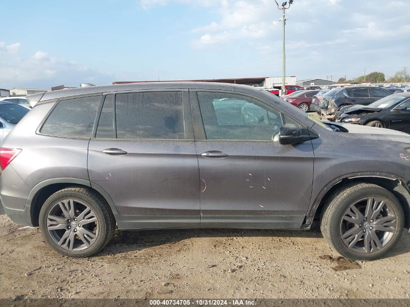 2020 Honda Passport 2Wd Ex-L VIN: 5FNYF7H57LB005910 Lot: 40734705