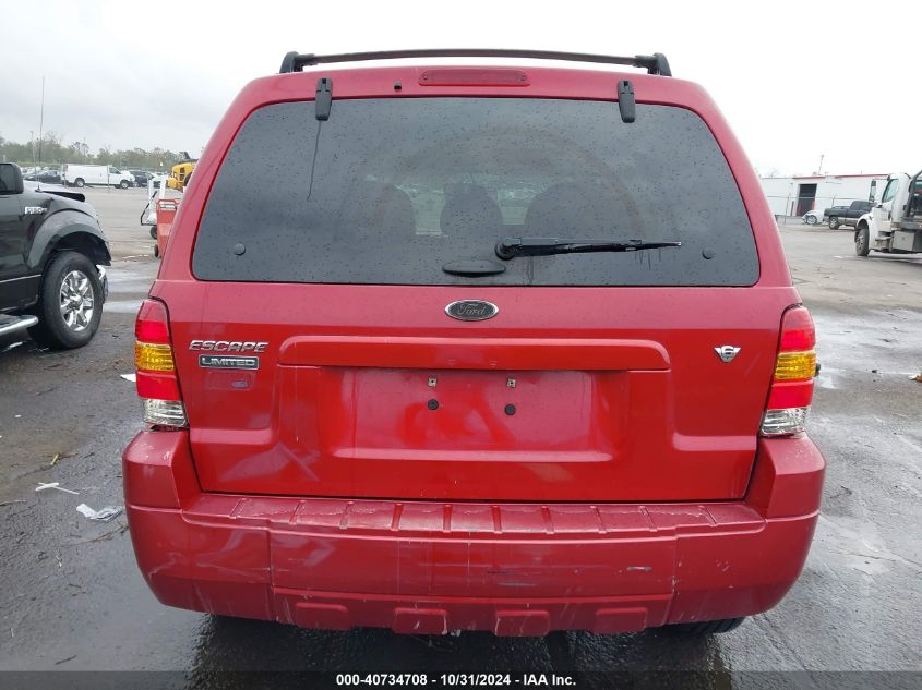 2005 Ford Escape Limited VIN: 1FMYU04175KC73745 Lot: 40734708