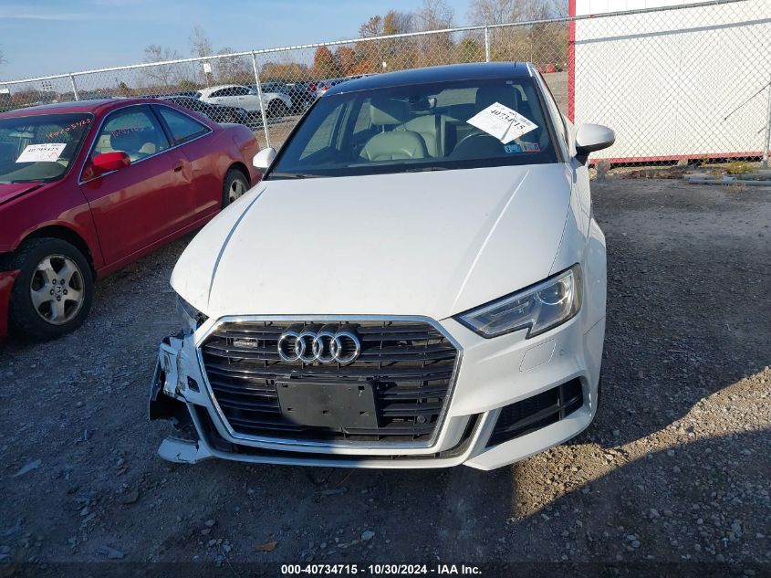 2018 Audi A3 2.0T Premium VIN: WAUJ8GFF8J1049960 Lot: 40734715