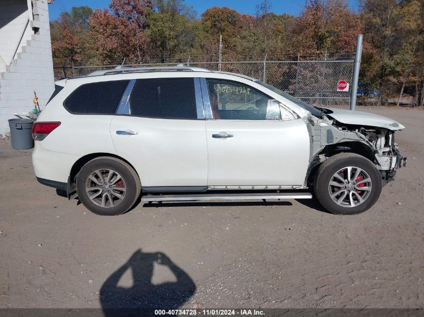 2015 Nissan Pathfinder Sv VIN: 5N1AR2MM1FC617509 Lot: 40734728