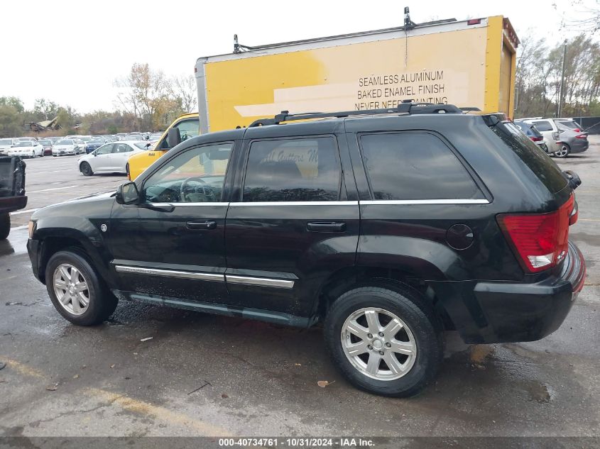 2008 Jeep Grand Cherokee Limited VIN: 1J8HR58N18C189427 Lot: 40734761