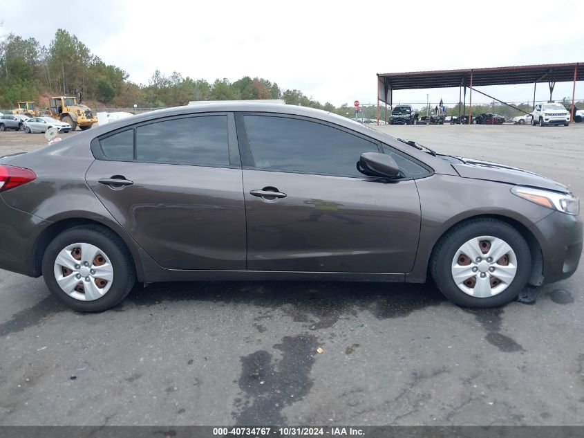 2017 Kia Forte Lx VIN: 3KPFK4A74HE151255 Lot: 40734767