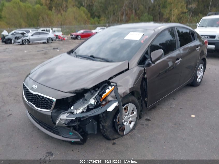 2017 Kia Forte Lx VIN: 3KPFK4A74HE151255 Lot: 40734767