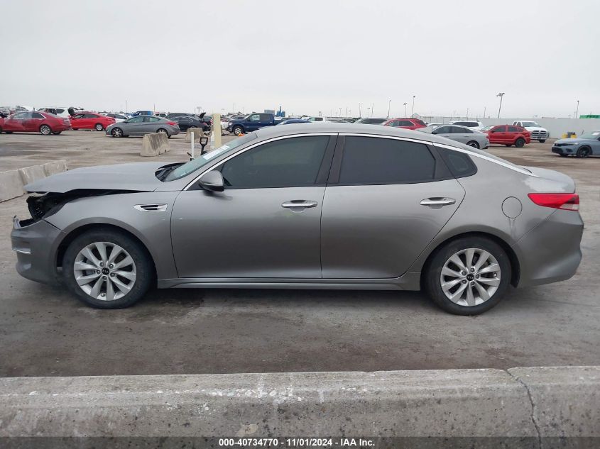 2017 Kia Optima Lx VIN: 5XXGT4L30HG162241 Lot: 40734770