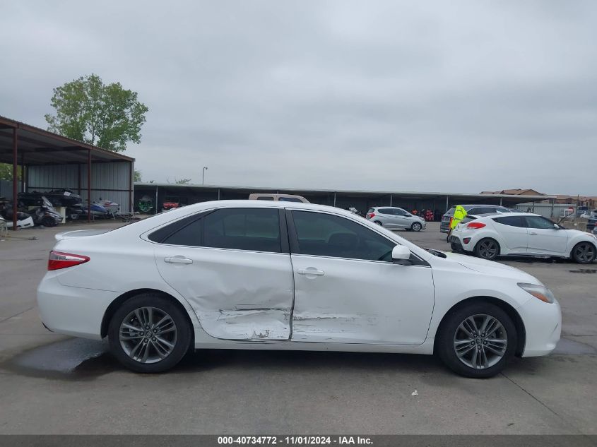 2017 Toyota Camry Se VIN: 4T1BF1FK2HU411308 Lot: 40734772