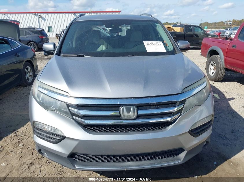 2017 Honda Pilot Touring VIN: 5FNYF6H9XHB084333 Lot: 40734773