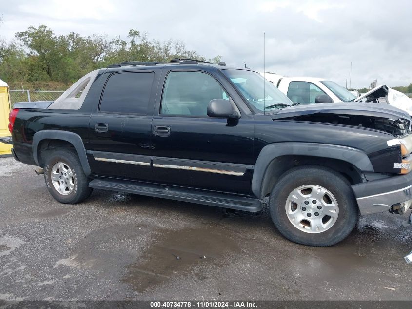 2005 Chevrolet Avalanche 1500 Z66 VIN: 3GNEC12Z35G250888 Lot: 40734778