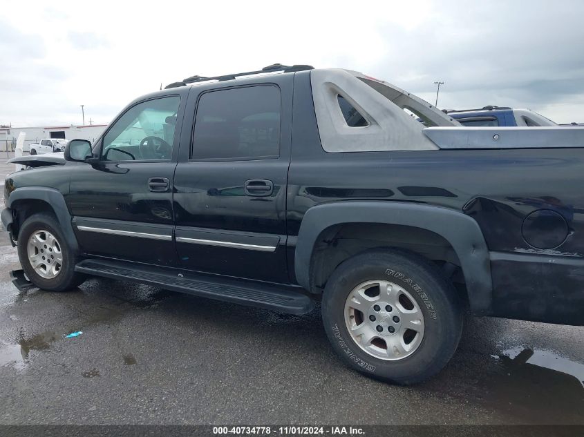 2005 Chevrolet Avalanche 1500 Z66 VIN: 3GNEC12Z35G250888 Lot: 40734778