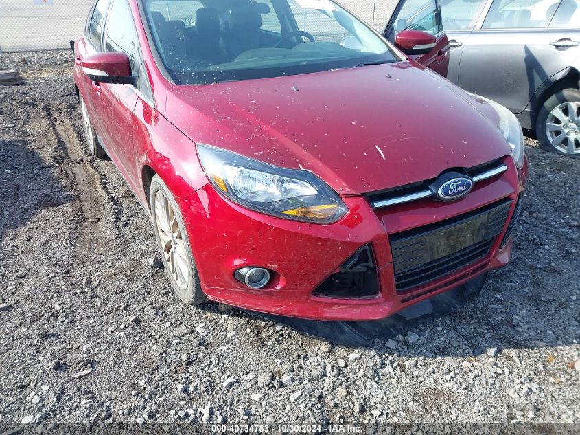 2014 Ford Focus Titanium VIN: 1FADP3N27EL366302 Lot: 40734783