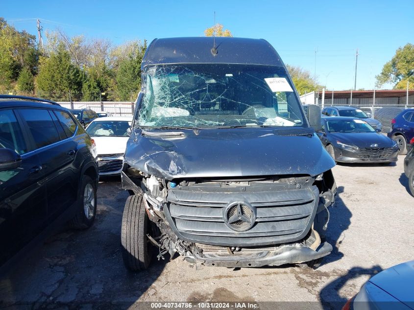 2019 Mercedes-Benz Sprinter 2500 High Roof V6 VIN: WD4PF1CDXKP124391 Lot: 40734786