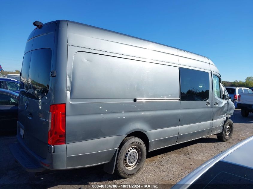 2019 Mercedes-Benz Sprinter 2500 High Roof V6 VIN: WD4PF1CDXKP124391 Lot: 40734786