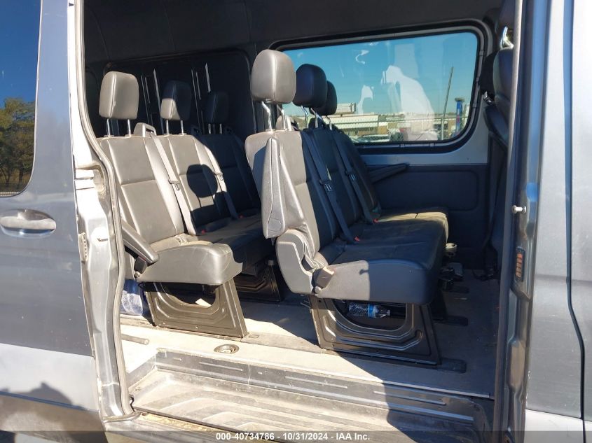 2019 Mercedes-Benz Sprinter 2500 High Roof V6 VIN: WD4PF1CDXKP124391 Lot: 40734786