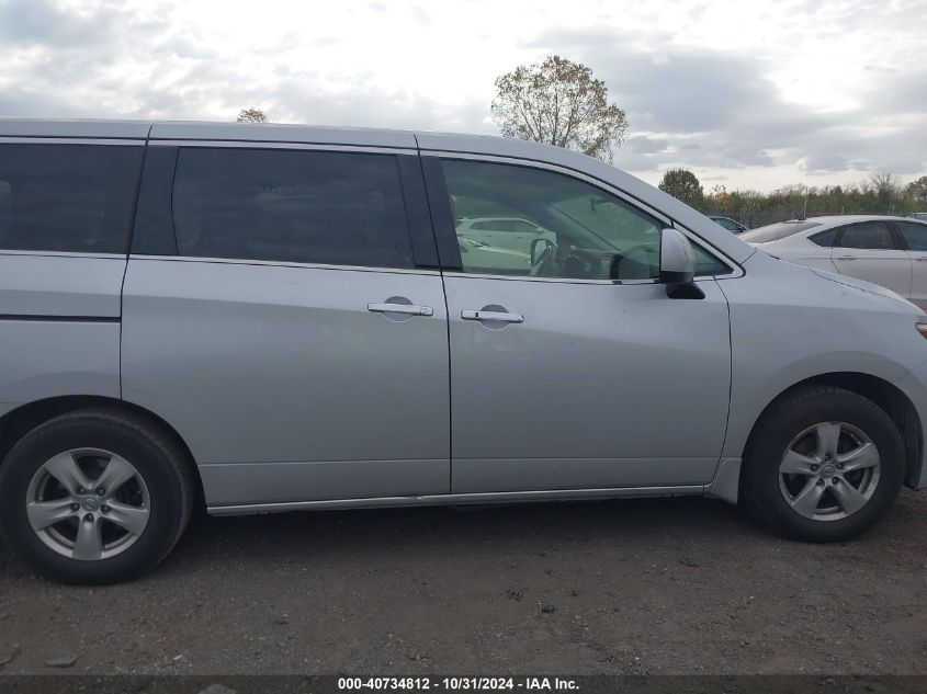 2015 Nissan Quest Platinum/S/Sl/Sv VIN: JN8AE2KP4F9128472 Lot: 40734812