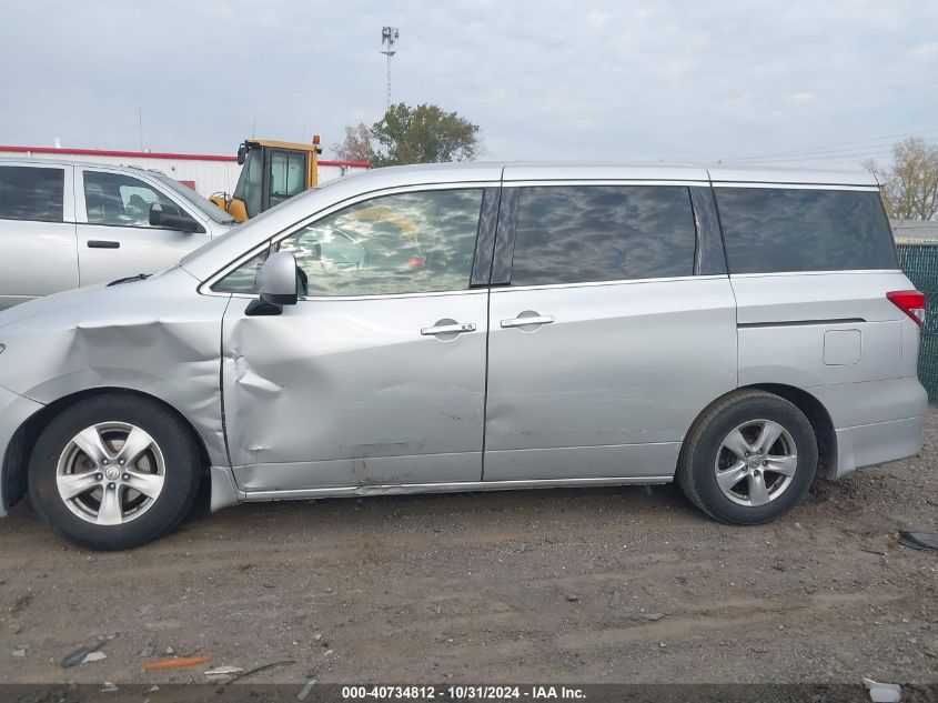 2015 Nissan Quest Platinum/S/Sl/Sv VIN: JN8AE2KP4F9128472 Lot: 40734812