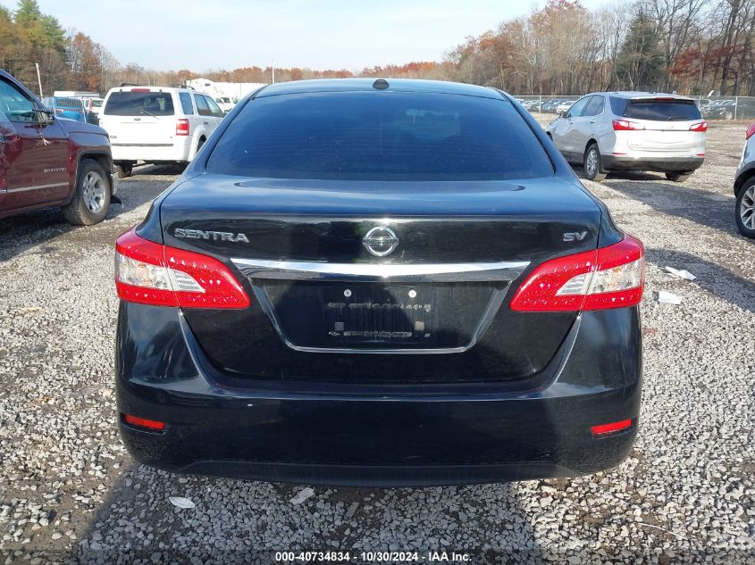 2015 Nissan Sentra Sv VIN: 3N1AB7APXFL671290 Lot: 40734834