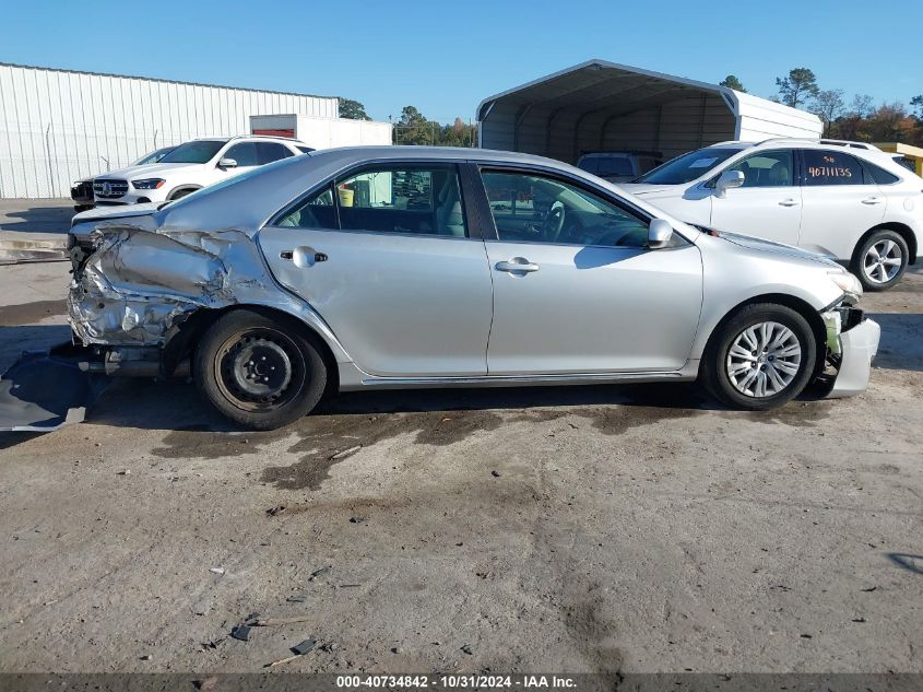 2012 Toyota Camry Le VIN: 4T4BF1FK6CR244126 Lot: 40734842