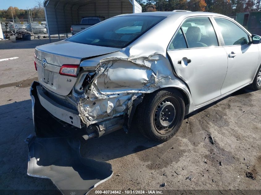 2012 Toyota Camry Le VIN: 4T4BF1FK6CR244126 Lot: 40734842