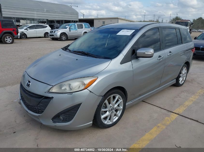 2014 Mazda Mazda5 Touring VIN: JM1CW2CL6E0165748 Lot: 40734852