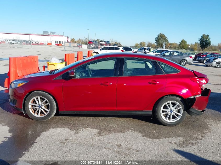 2015 Ford Focus Se VIN: 1FADP3F21FL287398 Lot: 40734864