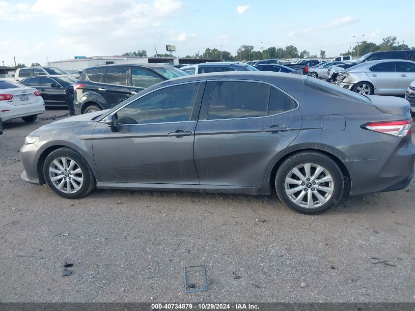 2020 Toyota Camry Le VIN: 4T1C11AK5LU870142 Lot: 40734879