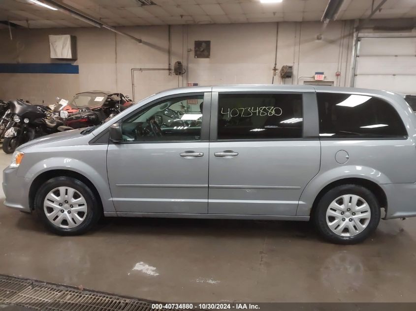 2014 Dodge Grand Caravan Se VIN: 2C4RDGBGXER366740 Lot: 40734880