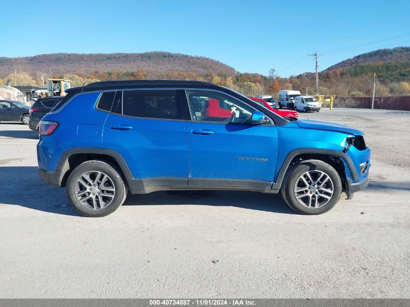 2018 Jeep Compass Latitude 4X4 VIN: 3C4NJDBB9JT480259 Lot: 40734887