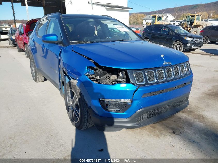 2018 Jeep Compass Latitude 4X4 VIN: 3C4NJDBB9JT480259 Lot: 40734887