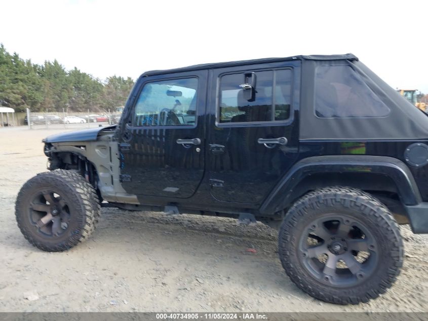 2012 Jeep Wrangler Unlimited Sahara VIN: 1C4BJWEG0CL254857 Lot: 40734905