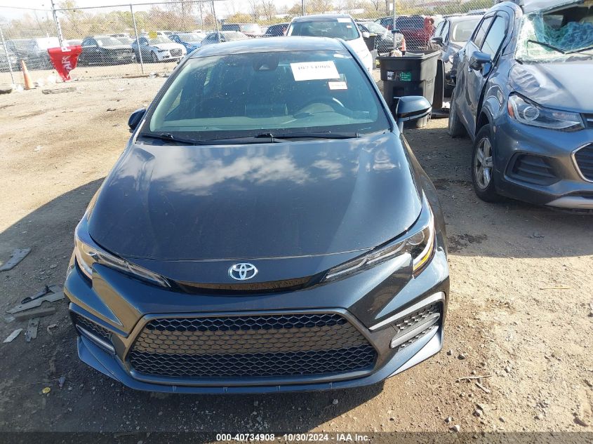 2021 Toyota Corolla Se VIN: 5YFP4MCE7MP065943 Lot: 40734908