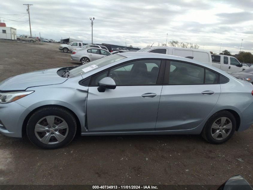 2017 Chevrolet Cruze Ls Auto VIN: 1G1BC5SM1H7148392 Lot: 40734913