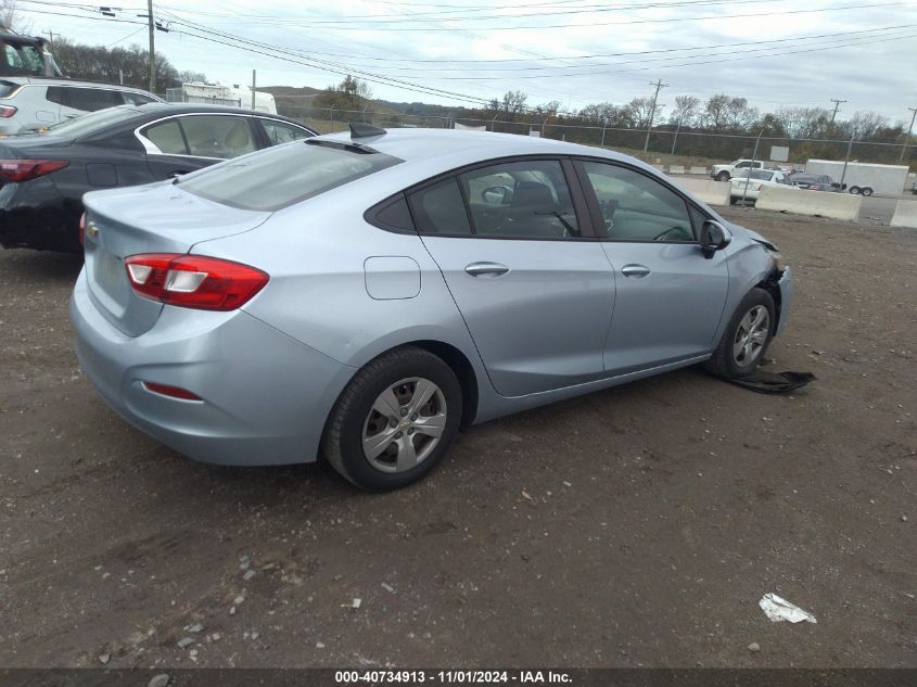 2017 Chevrolet Cruze Ls Auto VIN: 1G1BC5SM1H7148392 Lot: 40734913