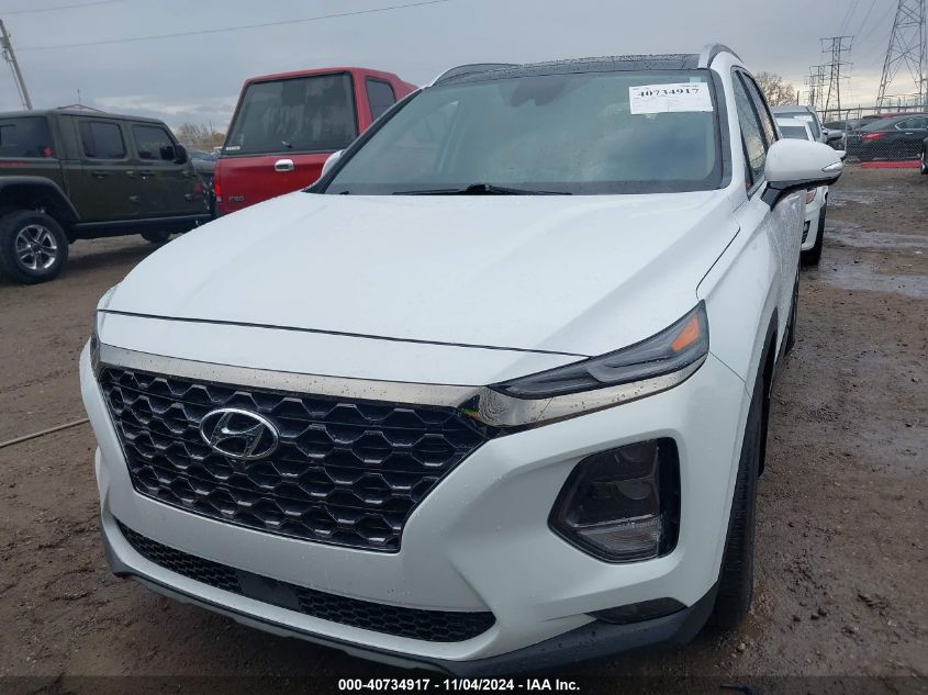 2020 Hyundai Santa Fe Limited VIN: 5NMS5CADXLH227424 Lot: 40734917