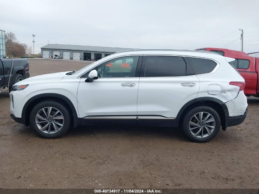 2020 Hyundai Santa Fe Limited VIN: 5NMS5CADXLH227424 Lot: 40734917