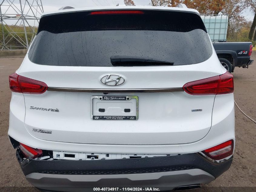 2020 Hyundai Santa Fe Limited VIN: 5NMS5CADXLH227424 Lot: 40734917