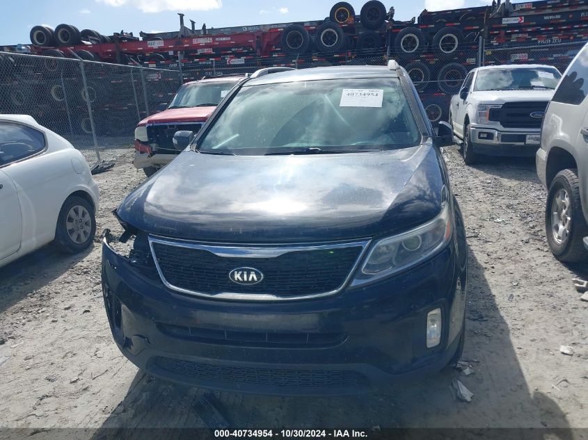 2015 Kia Sorento Lx VIN: 5XYKT4A68FG581826 Lot: 40734954