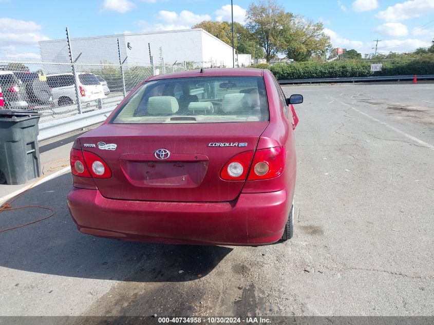 2006 Toyota Corolla Ce VIN: 1NXBR32EX6Z692242 Lot: 40734958