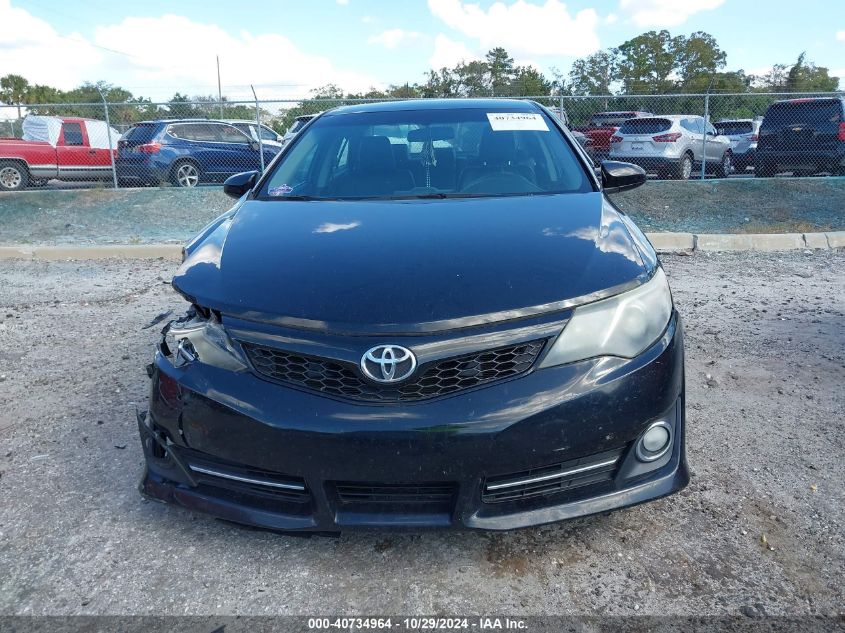 2013 Toyota Camry Se VIN: 4T1BF1FK2DU238609 Lot: 40734964