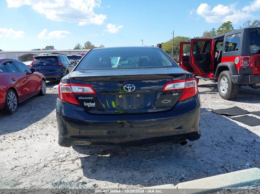 2013 Toyota Camry Se VIN: 4T1BF1FK2DU238609 Lot: 40734964