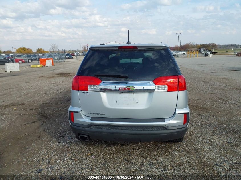 2016 GMC Terrain Sle-1 VIN: 2GKALMEK5G6249087 Lot: 40734965