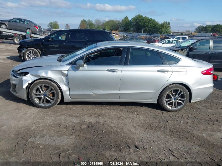 2019 Ford Fusion Sel VIN: 3FA6P0CD2KR236596 Lot: 40734968