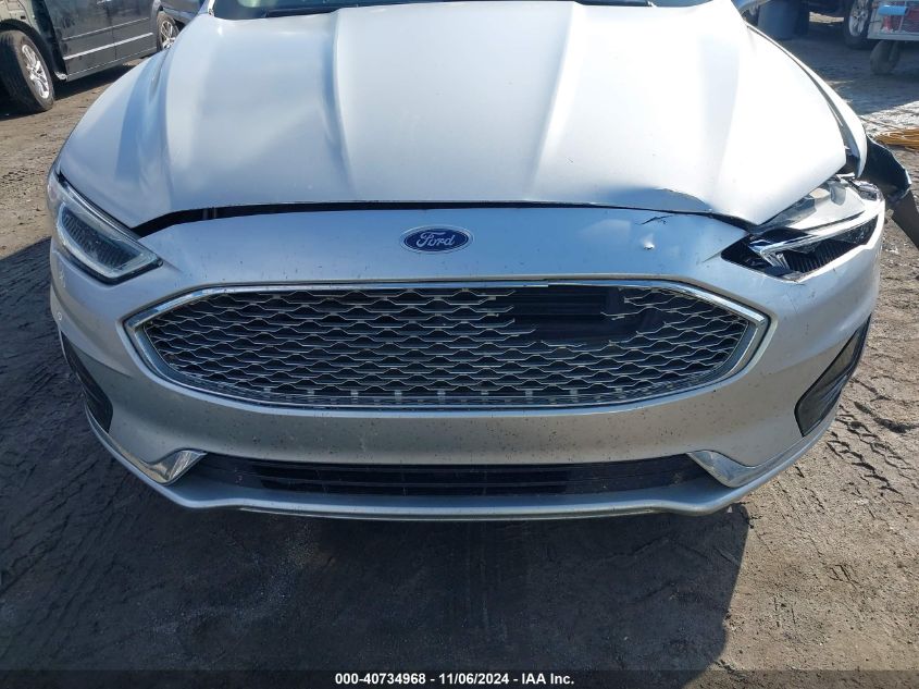 2019 Ford Fusion Sel VIN: 3FA6P0CD2KR236596 Lot: 40734968