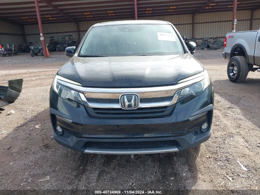 2019 Honda Pilot Ex-L VIN: 5FNYF5H5XKB023384 Lot: 40734969