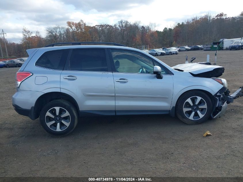 2017 Subaru Forester 2.5I Limited VIN: JF2SJALC9HH554539 Lot: 40734978