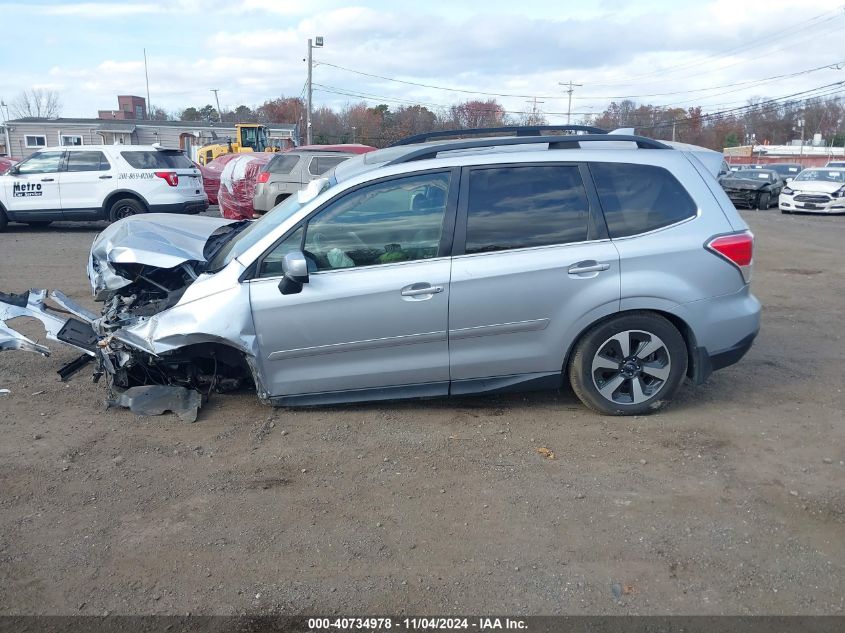 2017 Subaru Forester 2.5I Limited VIN: JF2SJALC9HH554539 Lot: 40734978