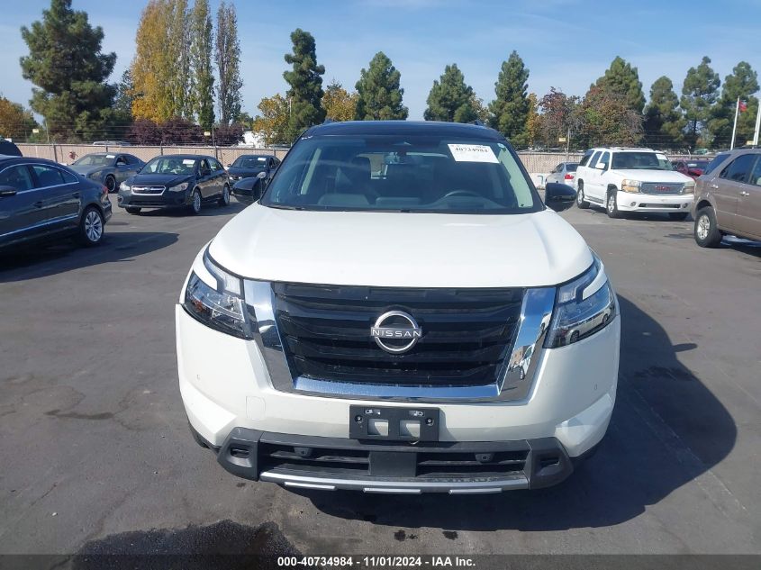 2024 Nissan Pathfinder Platinum 4Wd VIN: 5N1DR3DJ5RC226229 Lot: 40734984