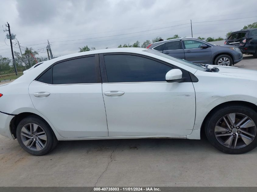 2014 Toyota Corolla Le Eco Plus VIN: 5YFBPRHE7EP039643 Lot: 40735003