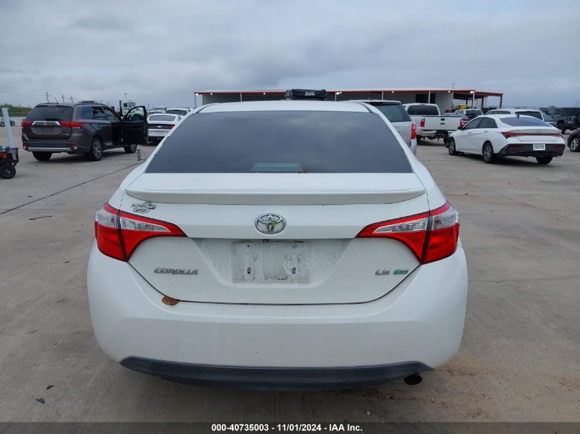 2014 TOYOTA COROLLA LE ECO PLUS - 5YFBPRHE7EP039643