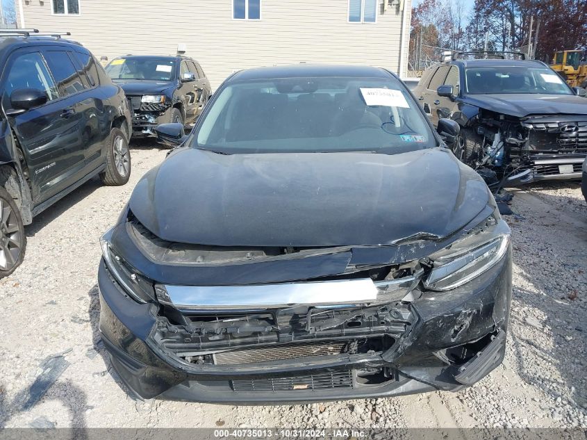 2019 Honda Insight Ex VIN: 19XZE4F50KE031746 Lot: 40735013